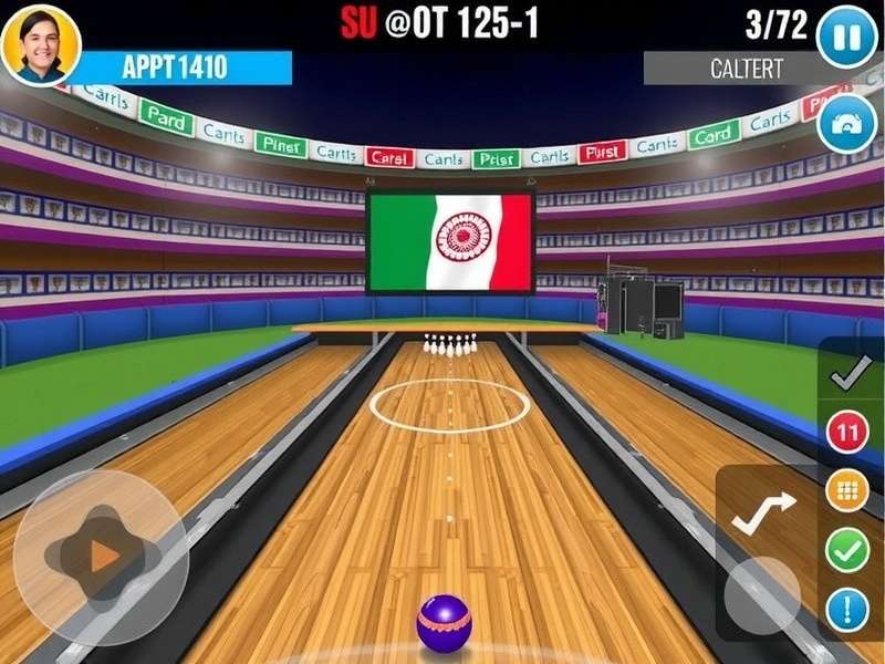 Indian Bowling Legend Gameplay Action Indian Bowling Legend Game Screenshot
